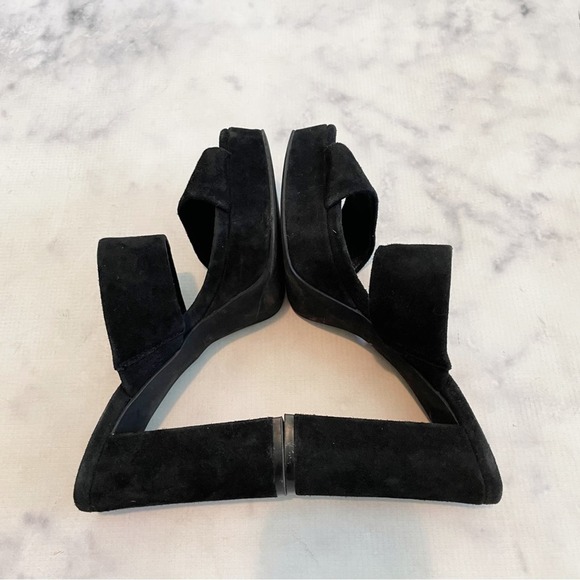 Jeffrey Campbell Adriana Suede Platform Mules - Picture 6 of 10